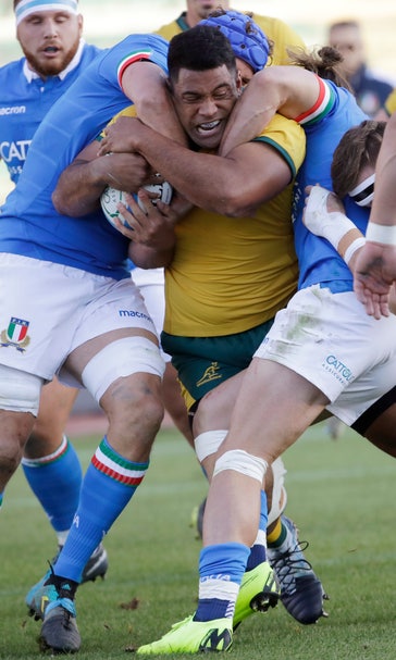 Wallabies weather early scare to beat Italy 26-7